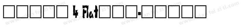 馬奇納斯體 4 Flat生成器字体转换